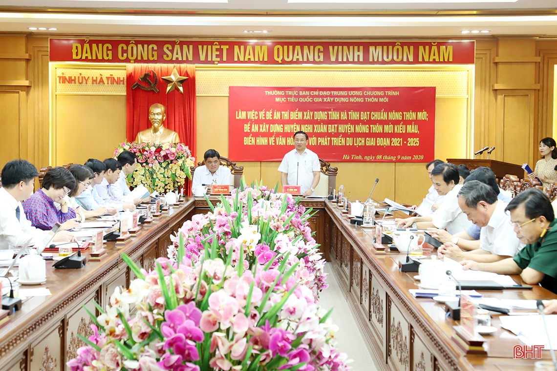 Xây dựng thí điểm tỉnh Hà Tĩnh đạt chuẩn NTM là cần thiết, phù hợp với tình hình mới
