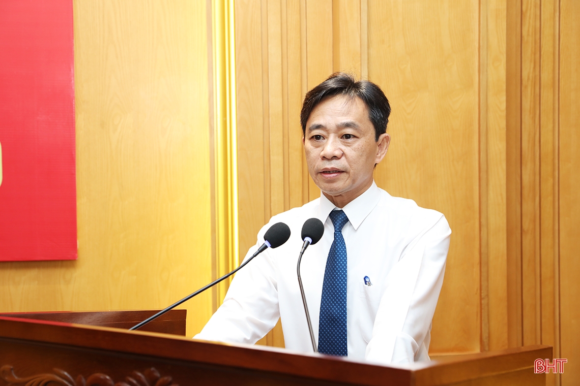 Công bố quyết định bổ nhiệm Phó Chánh Văn phòng Tỉnh ủy Hà Tĩnh