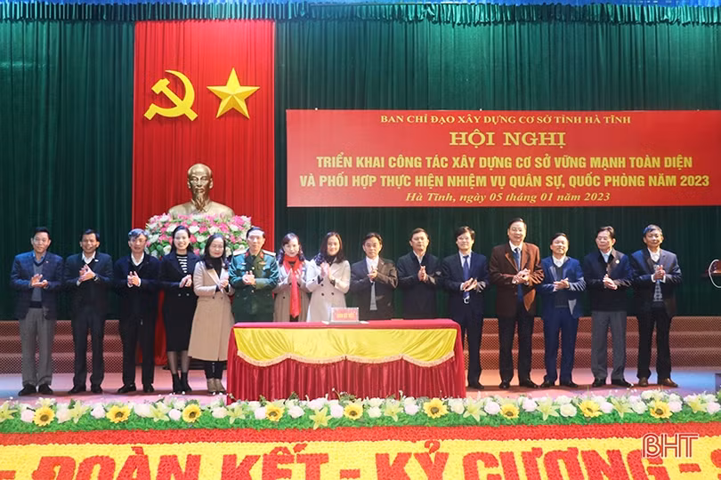 Phát huy tốt vai trò của ban chỉ đạo xây dựng cơ sở các cấp trong thực hiện nhiệm vụ tại địa phương, đơn vị