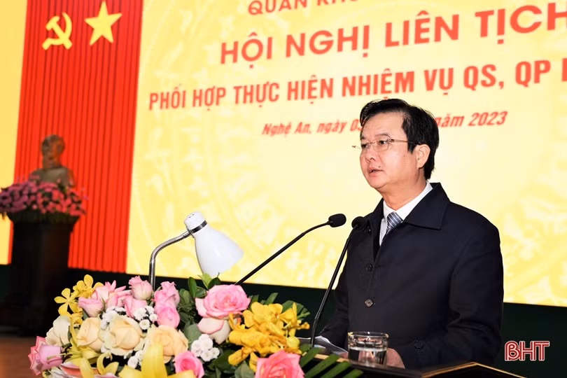 Hà Tĩnh và 5 tỉnh phối hợp với Quân khu 4 thực hiện tốt nhiệm vụ QS-QP