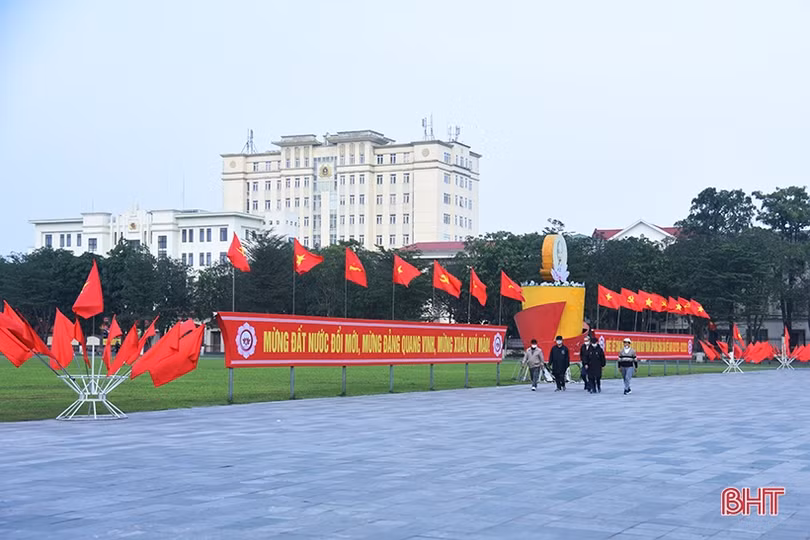 Thành phố Hà Tĩnh tập trung chỉnh trang đô thị, sẵn sàng đón tết Quý Mão