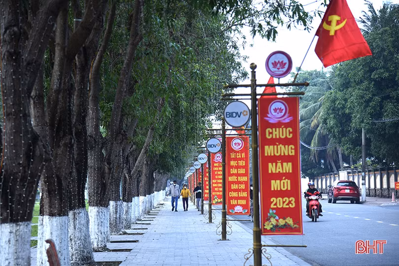 Thành phố Hà Tĩnh tập trung chỉnh trang đô thị, sẵn sàng đón tết Quý Mão