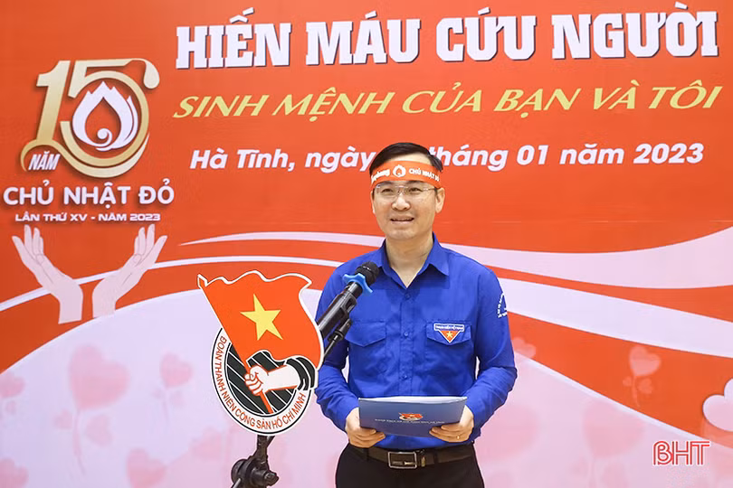 Chương trình “Chủ nhật đỏ” tại Hà Tĩnh thu về hơn 500 đơn vị máu