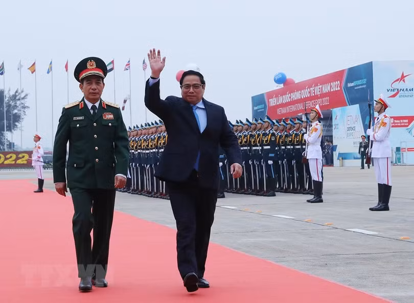 Khai mạc Triển lãm Quốc phòng quốc tế Việt Nam 2022