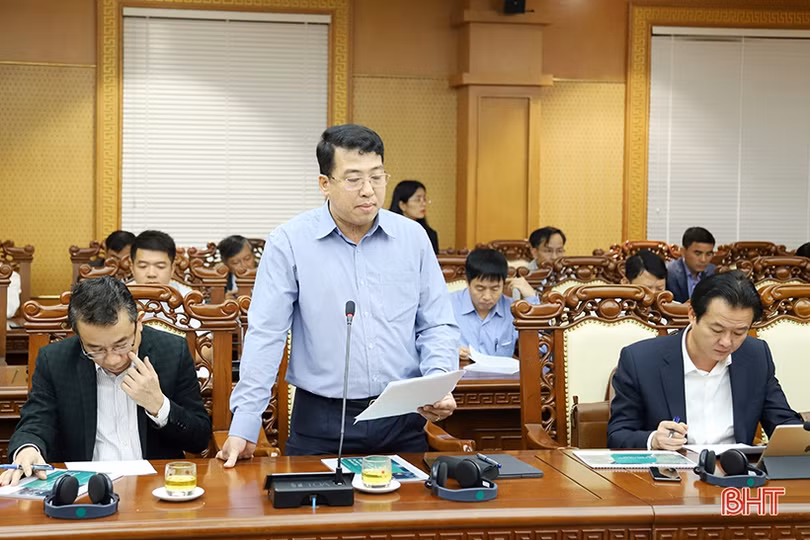 Ban Thường vụ Tỉnh ủy nghe báo cáo tiến độ điều chỉnh quy hoạch phát triển KT-XH Hà Tĩnh
