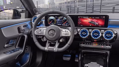 Mercedes AMG A35 Sedan mới lộ diện, rẻ nhất trong dòng sedan AMG