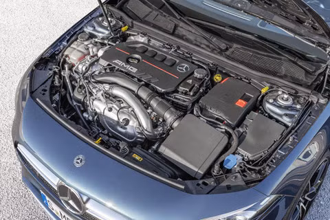 Mercedes AMG A35 Sedan mới lộ diện, rẻ nhất trong dòng sedan AMG
