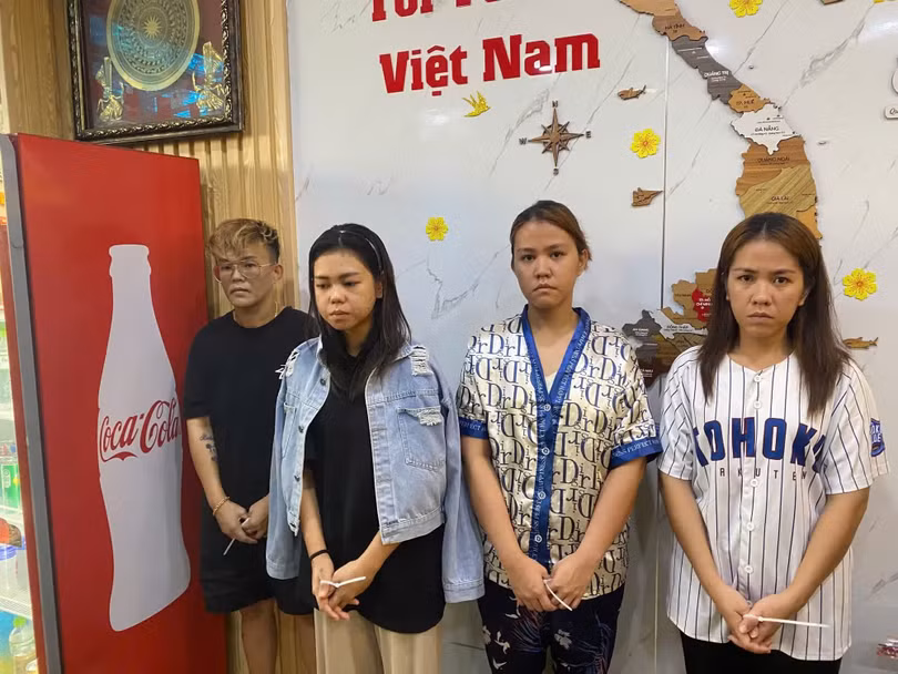Một số đối tượng nữ có liên quan tới vụ việc.