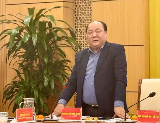 Ông Đỗ Ngọc Thọ, Trưởng Ban thực hiện Chính sách Bảo hiểm xã hội (Bảo hiểm xã hội Việt Nam). (Ảnh: PV/Vietnam+)