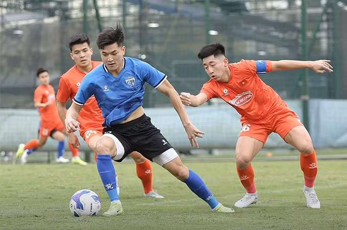 U22 Việt Nam đã tìm ra bộ khung tốt nhất cho giải giao hữu quốc tế tại Trung Quốc sắp tới - Ảnh: QNFC.