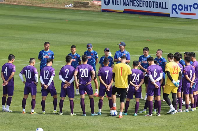 BHL ĐT Việt Nam tại AFF Cup 2024 - Ảnh: Đức Cường.