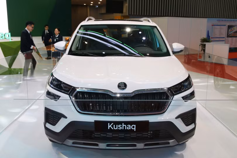 Kushaq Style là mẫu xe dành cho người mua trẻ, yêu thích sự phá cách. Ảnh: Đan Thanh.