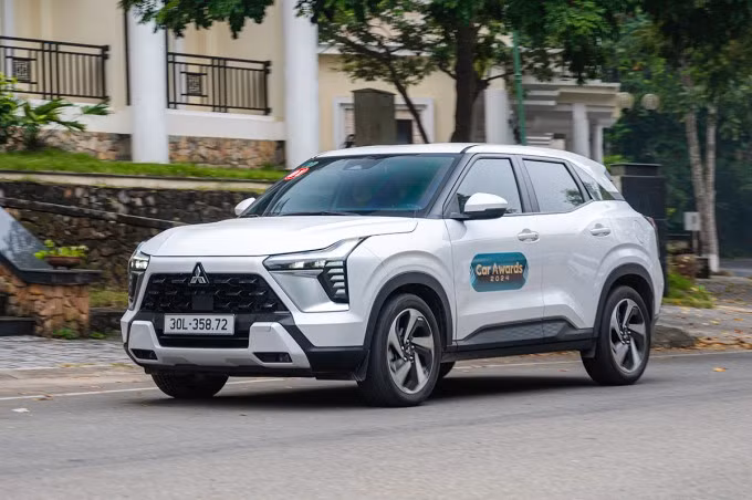 Xforce trong hành trình đánh giá của giám khảo Car Awards 2024. Ảnh: MInh Quân