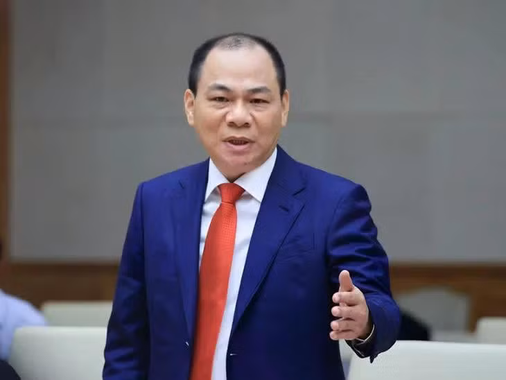 Ông Phạm Nhật Vượng, chủ tịch Tập đoàn Vingroup - Ảnh: VGP/Nhật Bắc