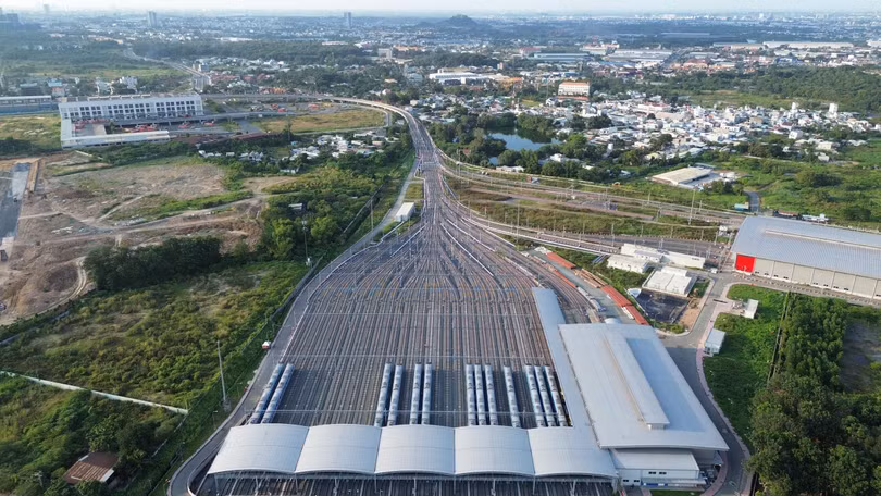 Depot Long Bình. Ảnh: Mỹ Quỳnh.