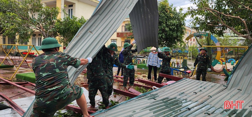 CBCS Ban Chỉ huy Phòng thủ khu vực 1 - Nam Hồng Lĩnh...
