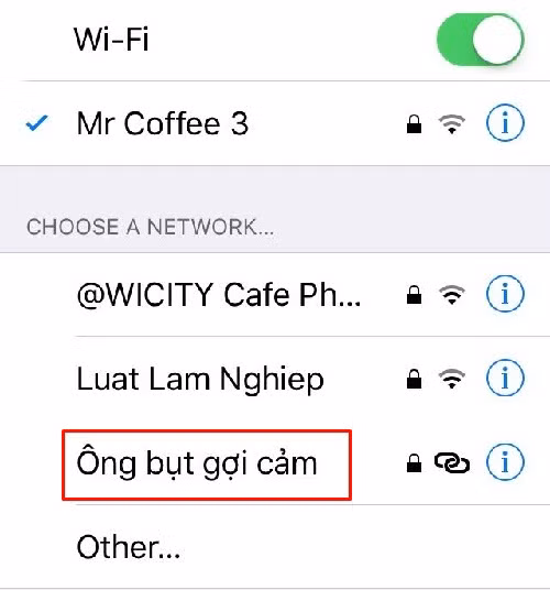 nhung ten wifi chat nhat viet nam