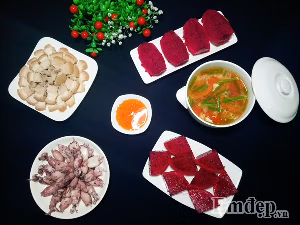 bua com ngon mieng thanh nhiet cho ngay nang thu chi voi 87 nghin dong