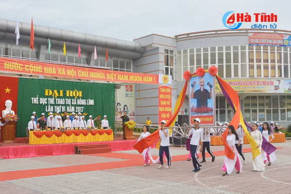 soi noi le khai mac dai hoi the duc the thao thi xa hong linh