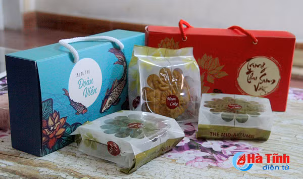 nhung mau banh trung thu handmade cuc chat o ha tinh