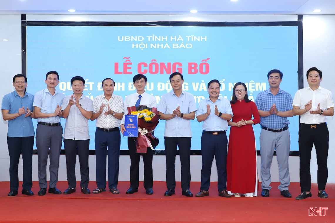 Ông Võ Xuân Báu giữ chức Phó Chủ tịch Thường trực Hội Nhà báo Hà Tĩnh