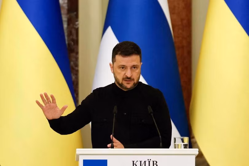 Tổng thống Ukraine Volodymyr Zelensky (Ảnh: Reuters).