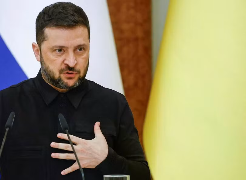 Tổng thống Ukraine Volodymyr Zelensky (Ảnh: Reuters).