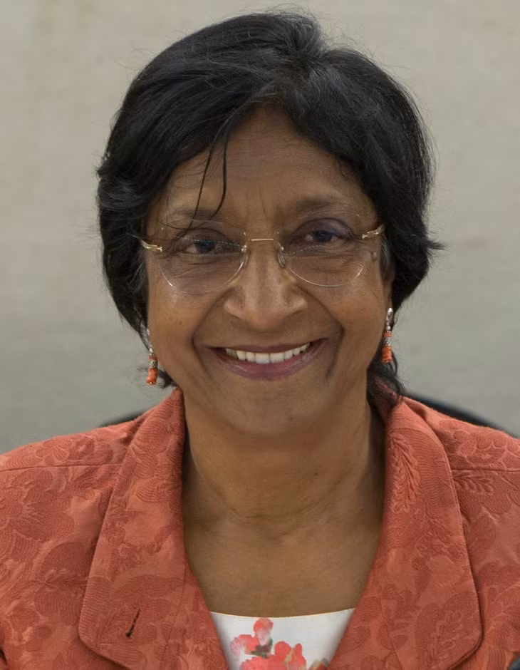 Bà Navanethem “Navi” Pillay (ảnh chụp năm 2014). Ảnh: US Mission Geneva.