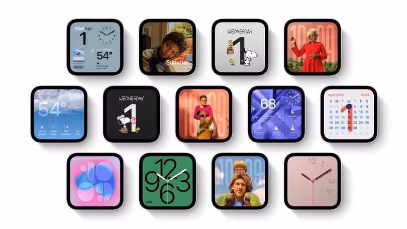 Các tùy chọn mặt hiển thị của HomeView. Ảnh: Apple.
