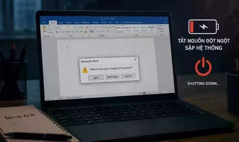Cách lấy lại file Word chưa lưu hiệu quả, tiện lợi.