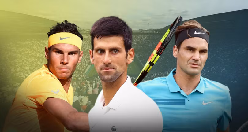Bộ ba" huyền thoại của làng quần vợt, giờ chỉ còn Djokovic tiếp tục thi đấu trong tương lai.