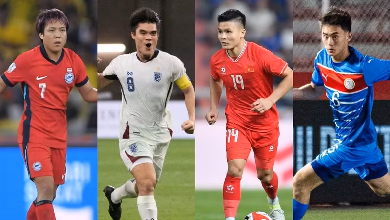 Những đề cử tiền vệ vào danh sách đội hình tiêu biểu ASEAN Cup 2024.