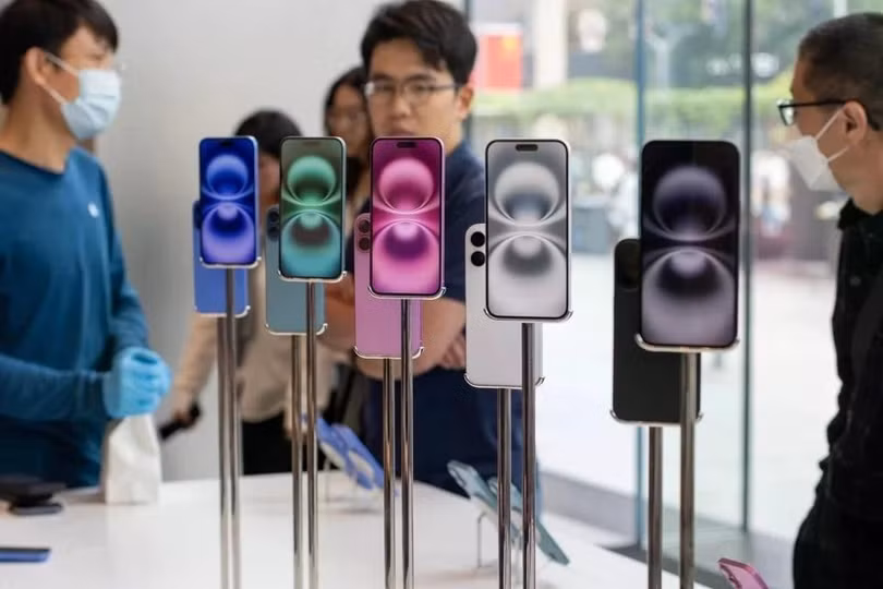Một cửa hàng Apple tại Trung Quốc. Ảnh: Apple.