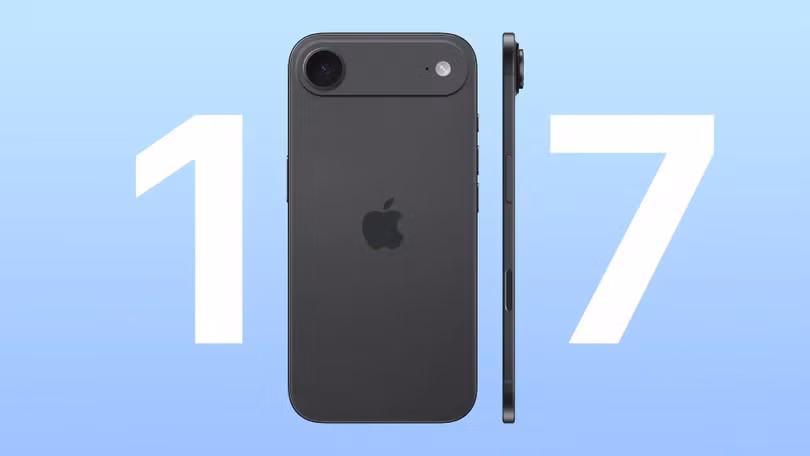 iPhone 17 Air được kỳ vọng sẽ mở ra cuộc cách mạng về mặt thiết kế của Apple. Ảnh: NewsByte. -