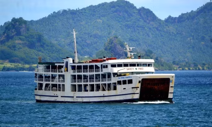 Phà Trisha Kerstin 3 trong ảnh chụp tháng 7/2021. Ảnh: Marine Traffic