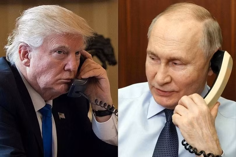 Tổng thống Mỹ Donald Trump và Tổng thống Nga Vladimir Putin (Ảnh: AFP).
