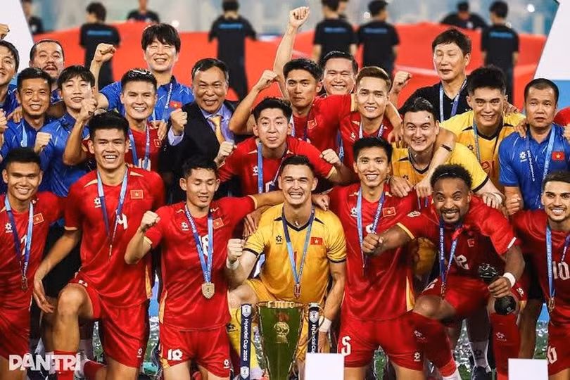 Đội tuyển Việt Nam (Ảnh: Minh Quân).