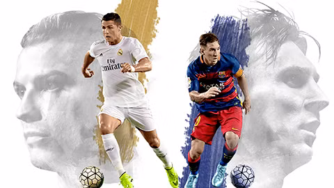 ronaldo vi dai nhung messi