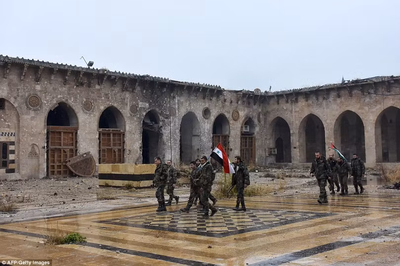 photo xot xa canh thanh duong nghin nam tuoi o aleppo tan hoang ngay tro ve