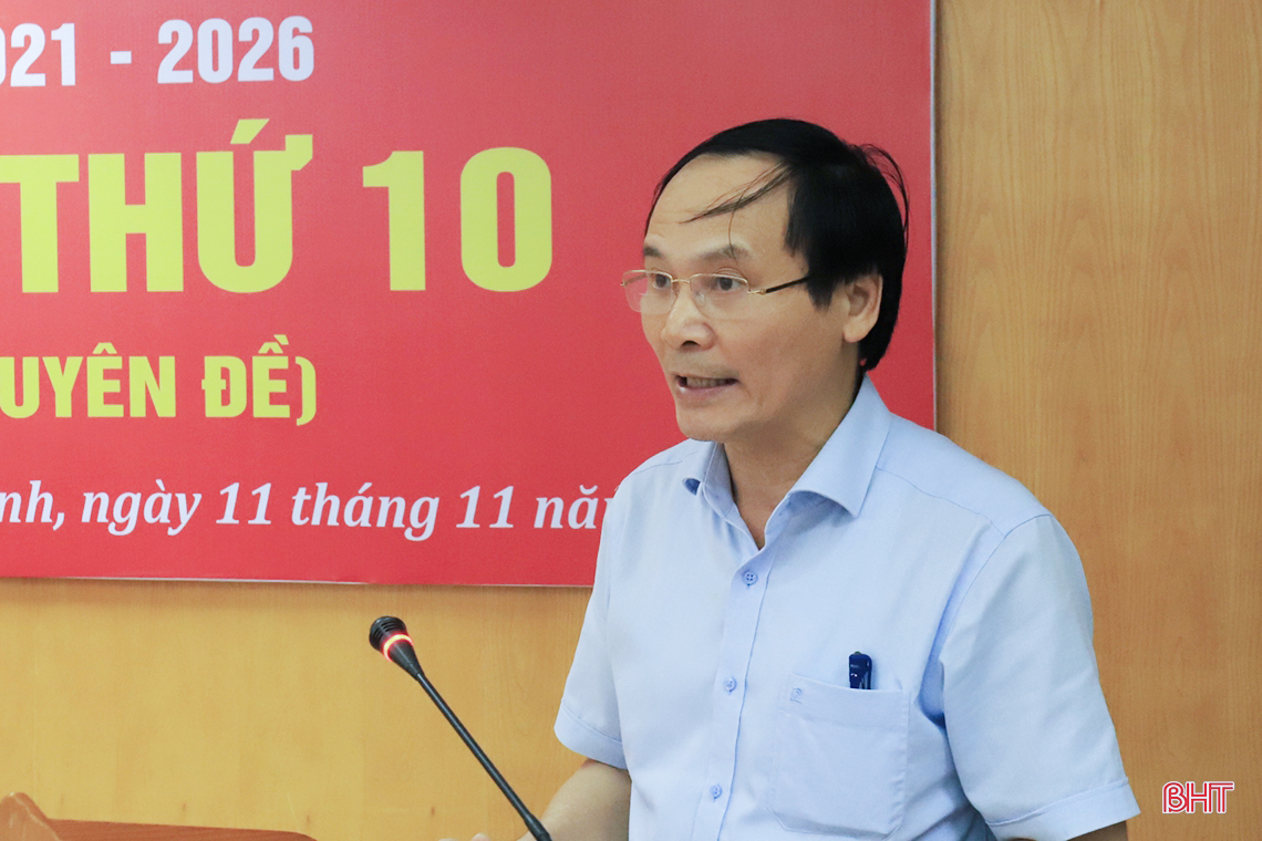 Bầu đồng chí Trần Báu Hà giữ chức Phó Chủ tịch UBND tỉnh Hà Tĩnh