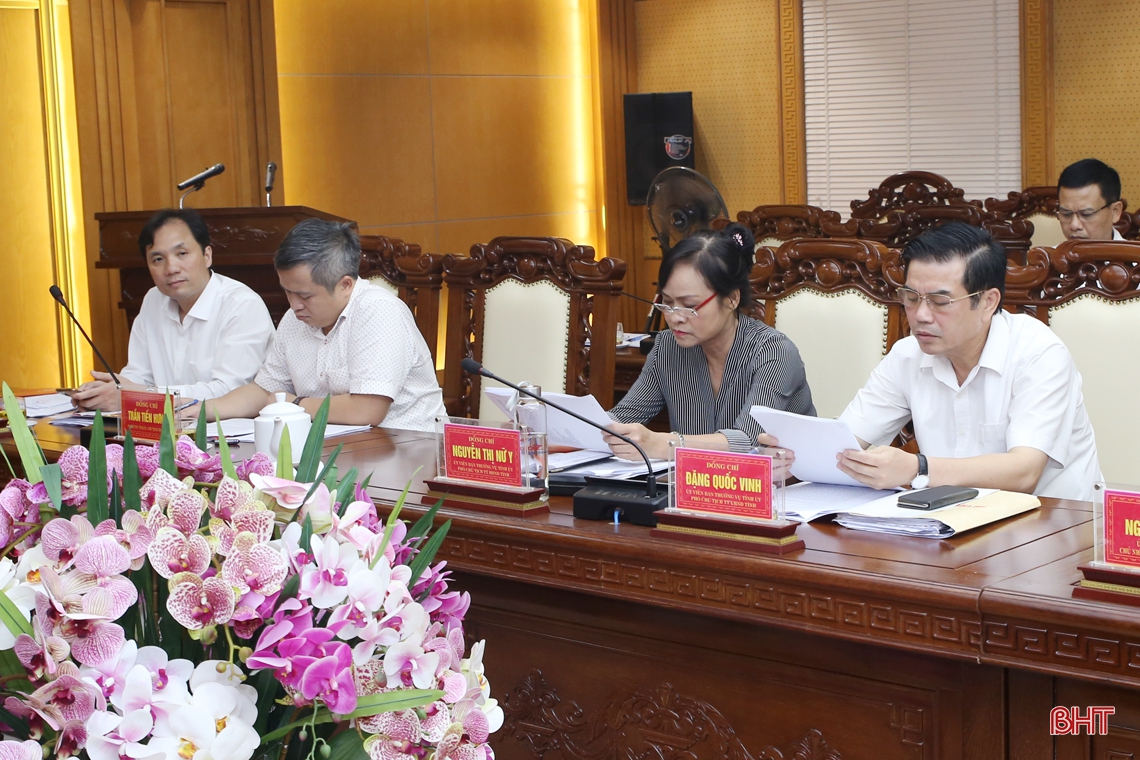 Đại hội Đảng bộ tỉnh Hà Tĩnh nhiệm kỳ 2020 - 2025 phải là ngày hội lớn của toàn dân