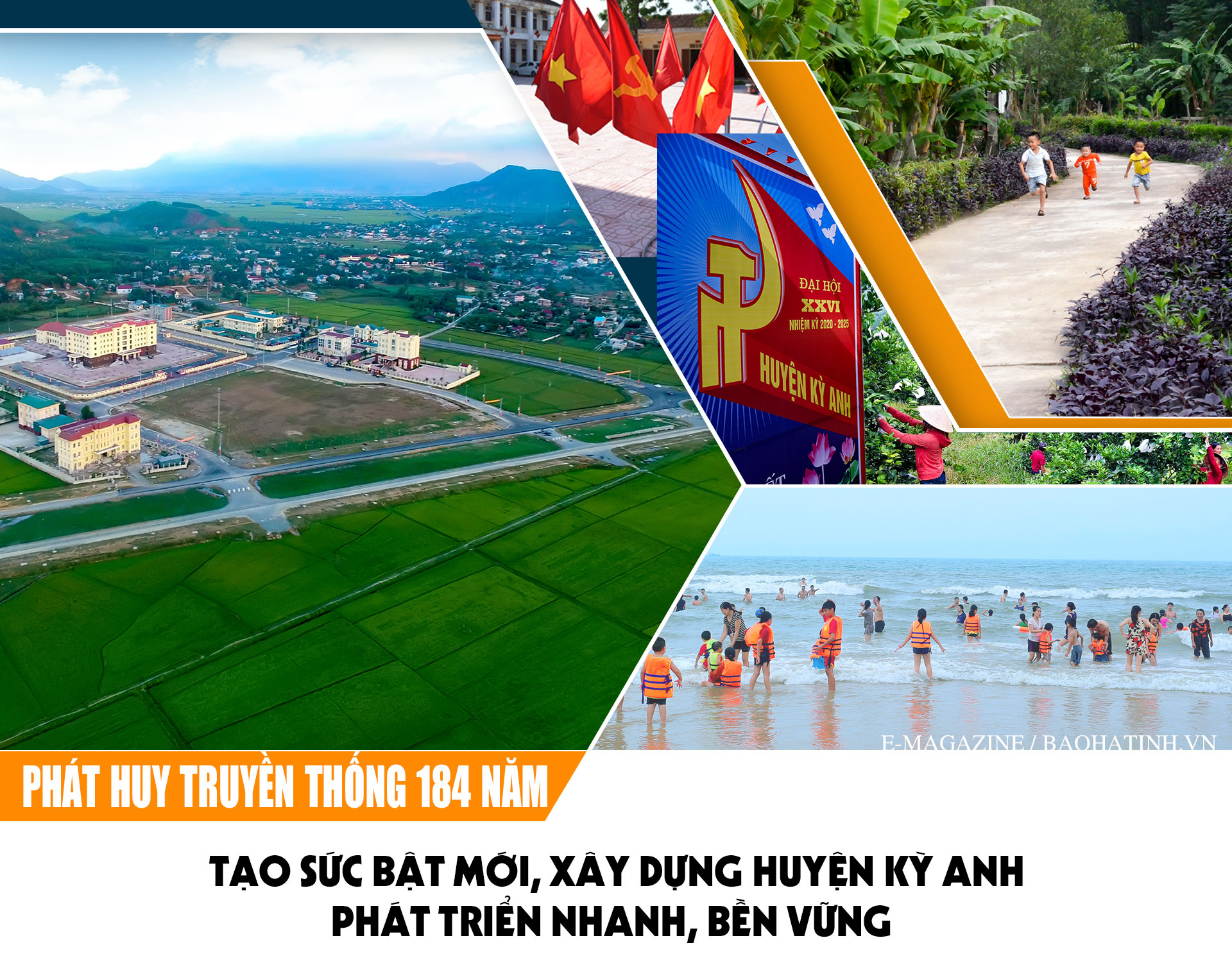 Phát huy truyền thống 184 năm, tạo sức bật mới, xây dựng huyện Kỳ Anh phát triển nhanh, bền vững