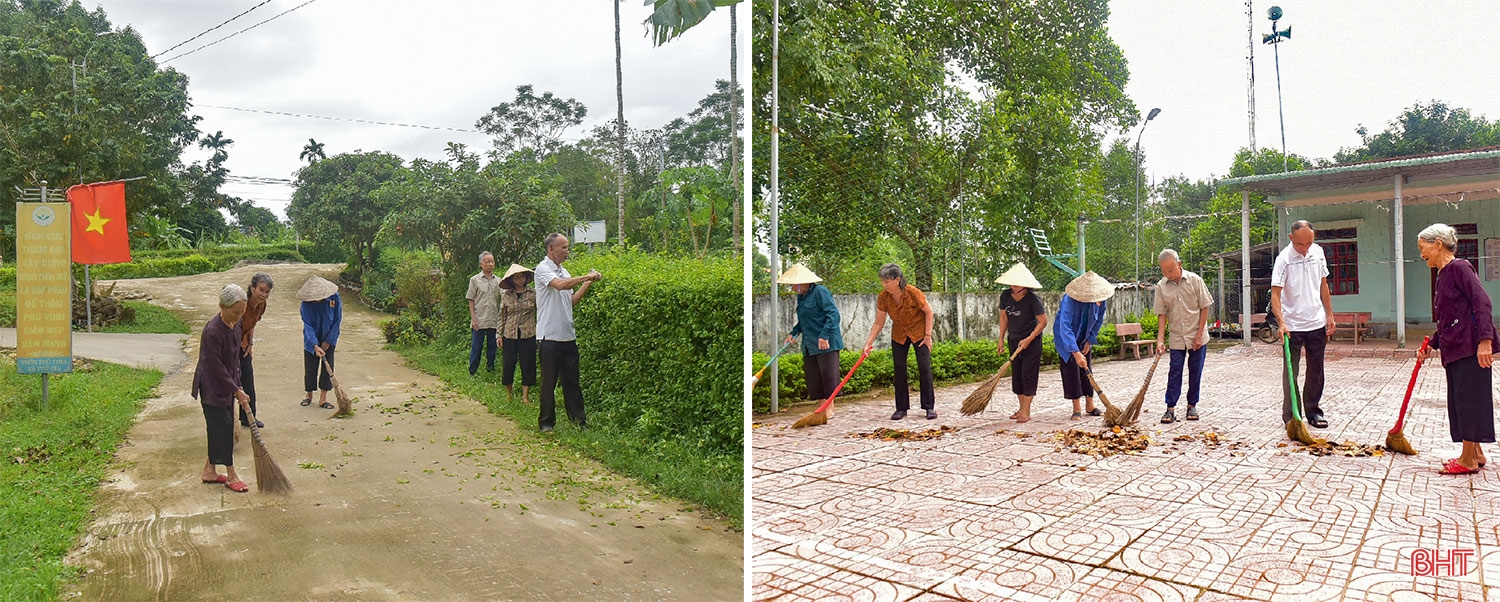Nữ chi hội trưởng 72 tuổi: “Tôi vui khi được cống hiến, được làm nông thôn mới”