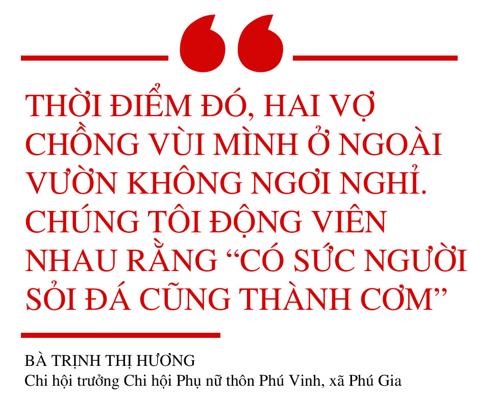 Nữ chi hội trưởng 72 tuổi: “Tôi vui khi được cống hiến, được làm nông thôn mới”