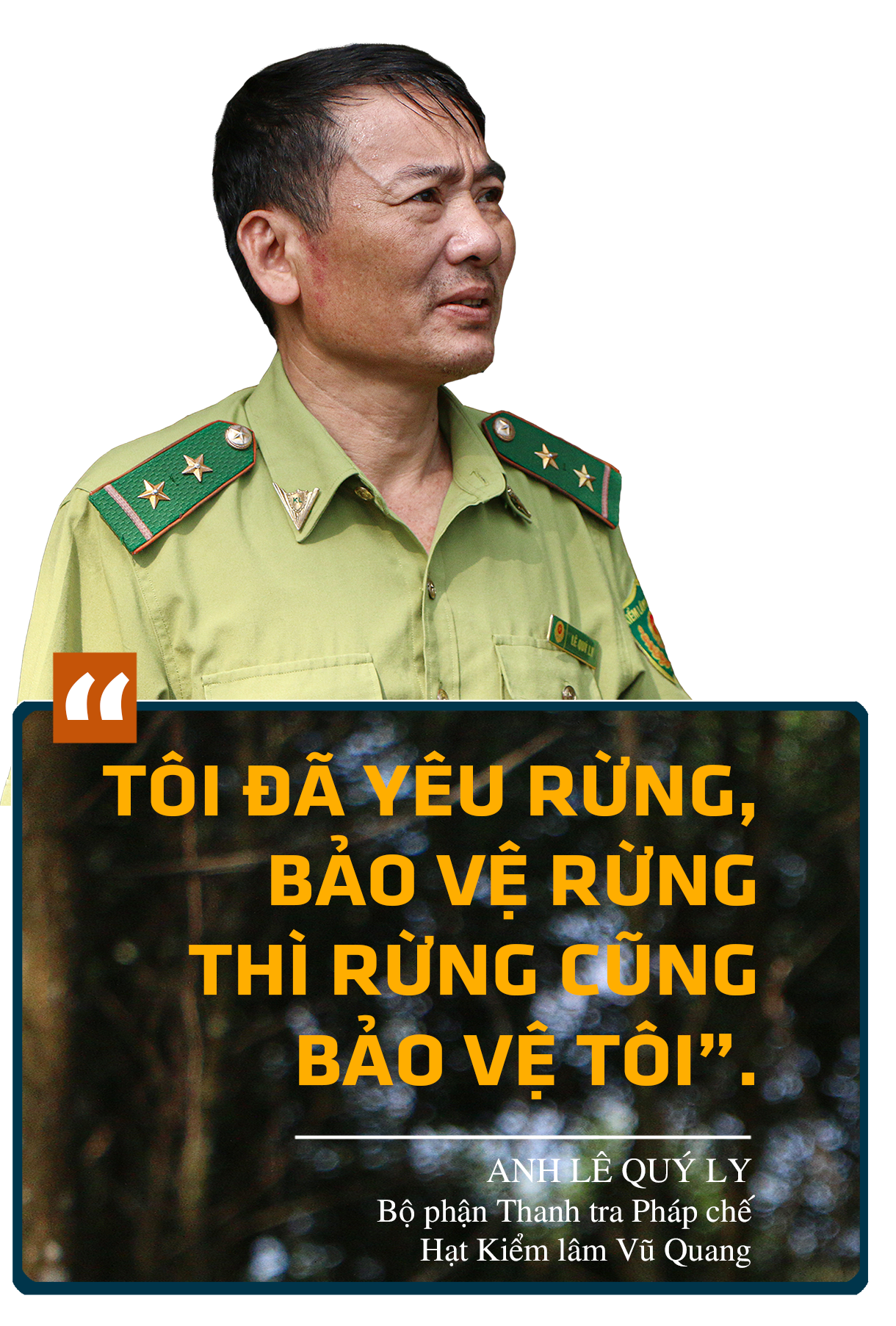 Những người “canh lửa” giữ rừng Hà Tĩnh