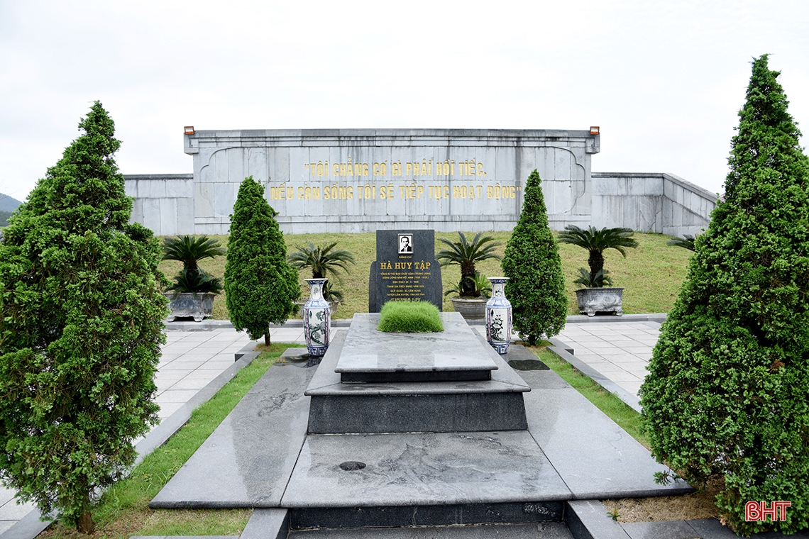 Về Hà Tĩnh thăm Khu di tích cố Tổng Bí thư Hà Huy Tập