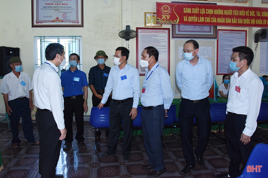 Bí thư Tỉnh ủy Hà Tĩnh: Tin tưởng cử tri tham gia bầu cử đầy đủ, lựa chọn những đại biểu xứng đáng