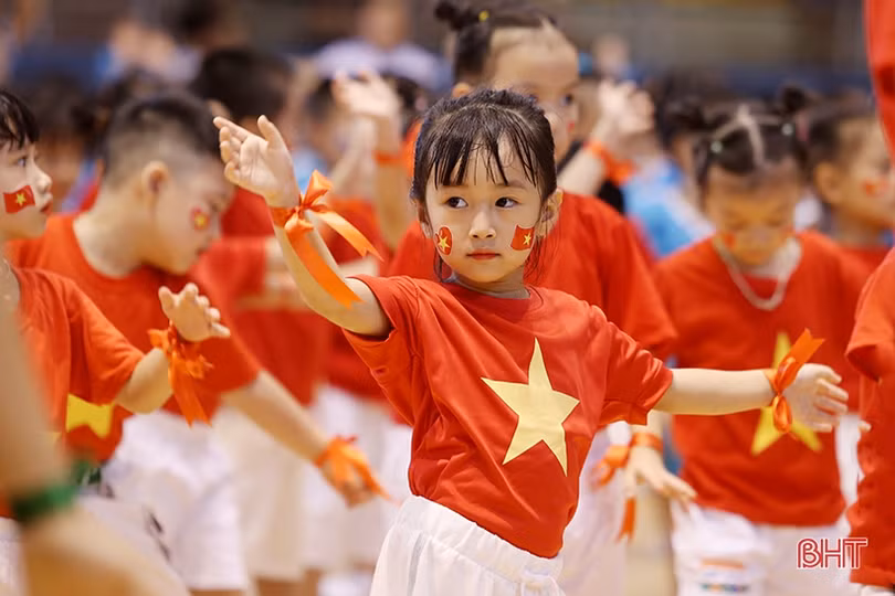 Sôi động ngày hội thể thao trường Mầm non Trí Đức