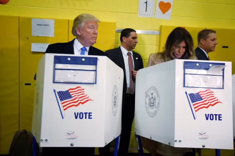 nhung hinh anh dang nho trong hanh trinh tranh cu cua donald trump