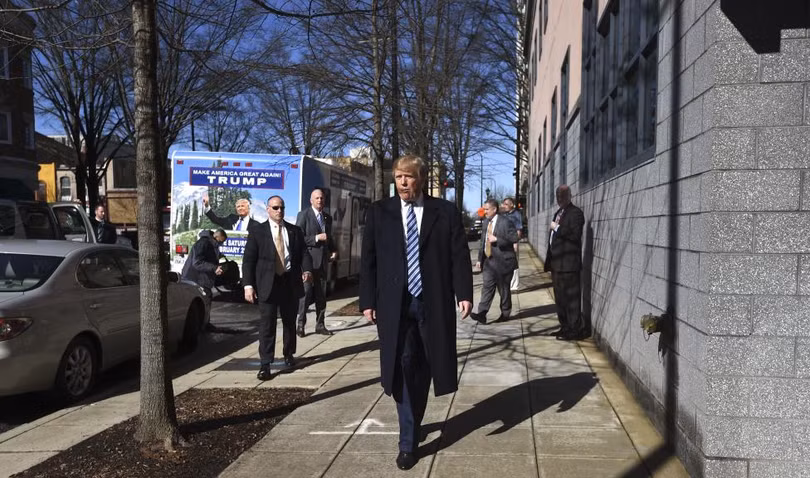 nhung hinh anh dang nho trong hanh trinh tranh cu cua donald trump